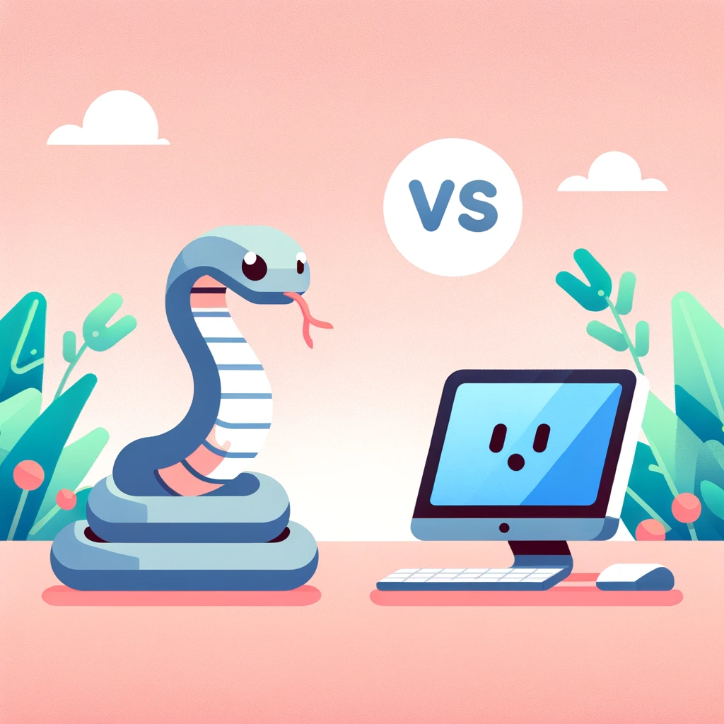 Snake vs Computer web game